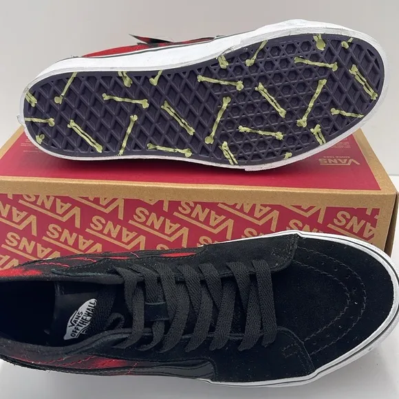 Vans WMNS Glow in the Dark High-Top Platform Sneakers Sk8-Hi Tapered Stackform