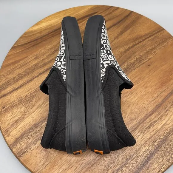 VANS x Cult Slip On Pro Black Checker Mens Size 7 Checkerboard