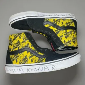 VANS X HORROR The Shining Sk8-Hi Men’s House Of Terror Size 7 Men 8.5 Womens EUC