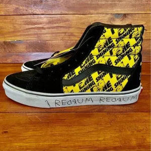 Vans x House of Terror Shoes The‎ Shining &quot;RedRum&quot; Sk8-Hi Men's Sz 9