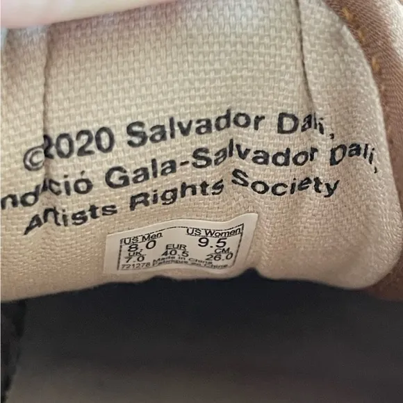 Vans X MoMA Old Skool Twist Salvador Dali Limited