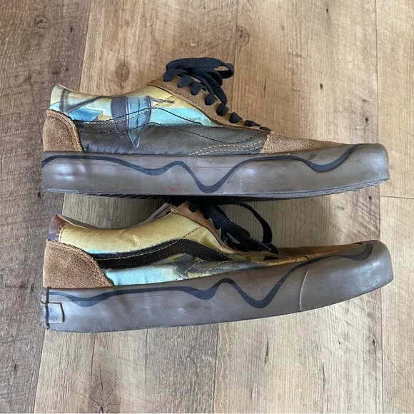 Vans X MoMA Old Skool Twist Salvador Dali Limited