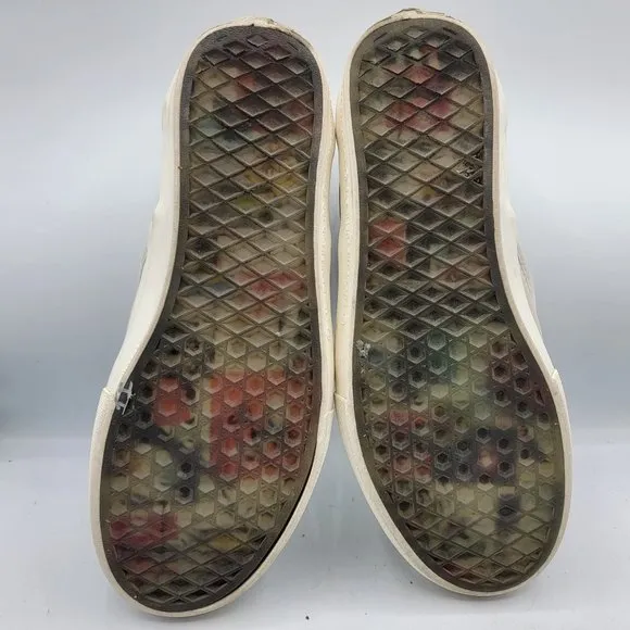 Vans x Public Skate Slip On Mens 8 White Skateboarding Shoes Out The Public Eye