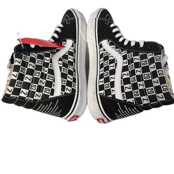 Vans X Zappos 20th Anniversary Old Skool skate Hi-Tops, Men s 9.5 women’s 11