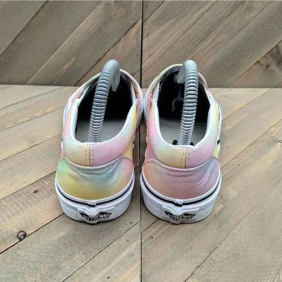 Vans Classic Slip On Aura Shift Multicolor‎ Casual Sneakers Womens Size 6.5
