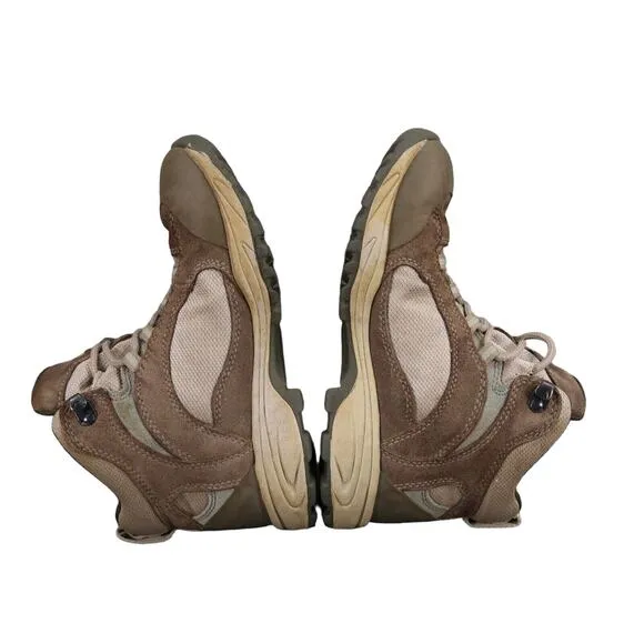 Vasque Shoes Women 7.5 Boots Hiking Outdoor Athletic High Top Leather Trek Brown