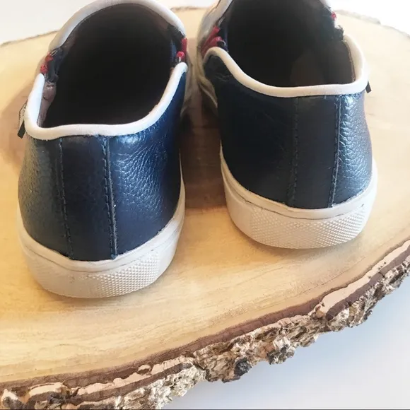 Venettini Mica Leather Slip-On Shoes