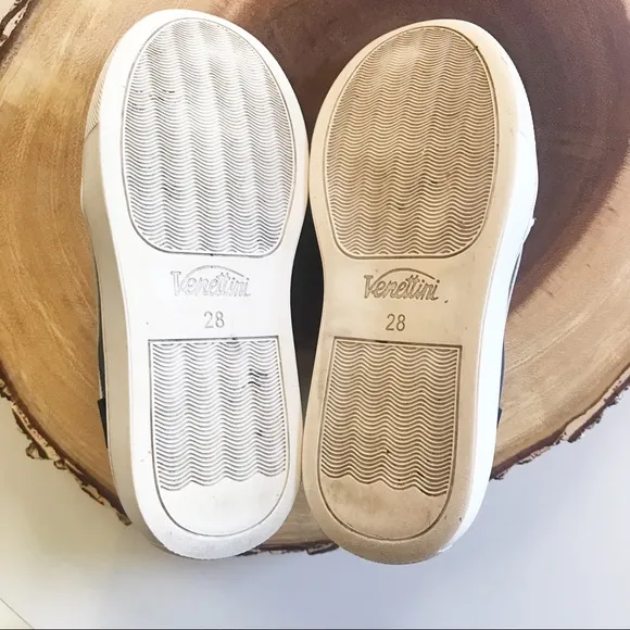 Venettini Mica Leather Slip-On Shoes