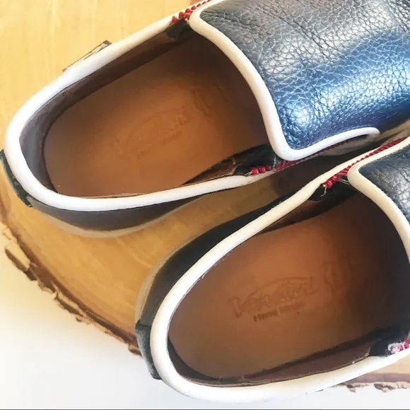 Venettini Mica Leather Slip-On Shoes