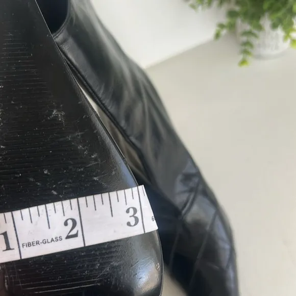 Versace Black Heeled Boots With Stiletto Heel