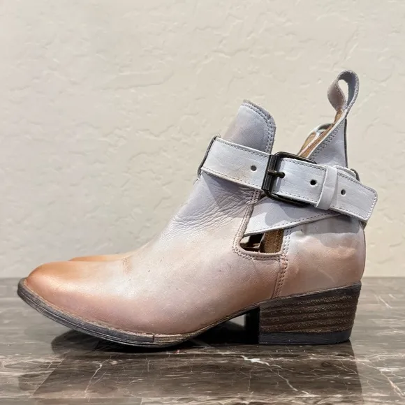 Very Volatile Fiery Leather Ankle Boots