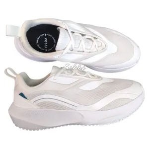 Vessi Tidal Warm White Dyma-Tex Waterproof Vegan Lace Up Sneaker Womens 10