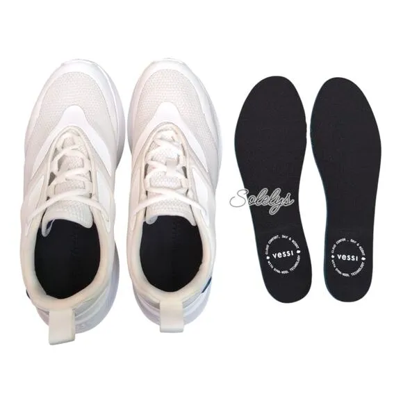 Vessi Tidal Warm White Dyma-Tex Waterproof Vegan Lace Up Sneaker Womens 10