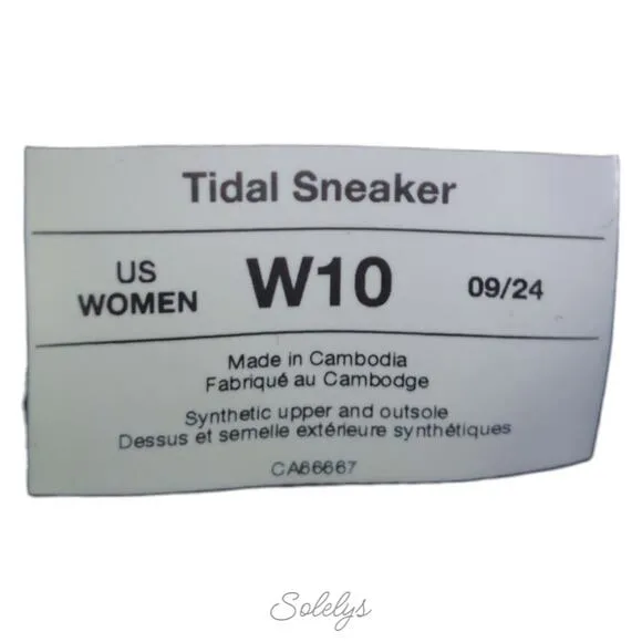 Vessi Tidal Warm White Dyma-Tex Waterproof Vegan Lace Up Sneaker Womens 10