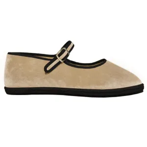 Viani Milano Beige Women's Mary Jane Shoes sz 40