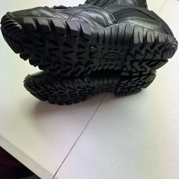 Vibram Tactical Black Boots size 6W military combat shoes