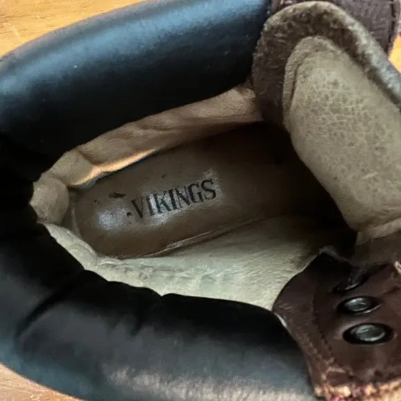Vikings Men's Leather Work Boots