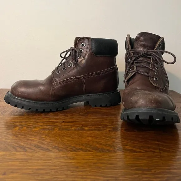 Vikings Men's Leather Work Boots