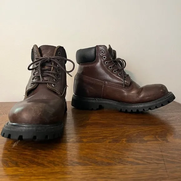 Vikings Men's Leather Work Boots