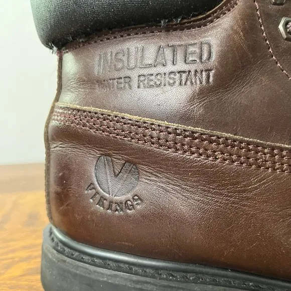 Vikings Men's Leather Work Boots