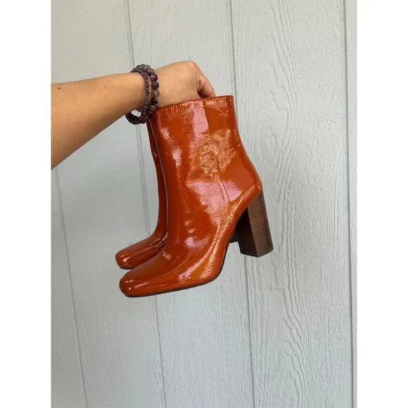 Vince Camuto square toe booties
