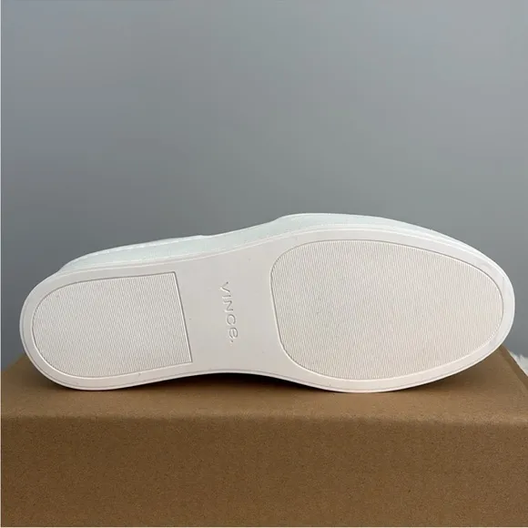 Vince Leather Warren Platform Sneakers