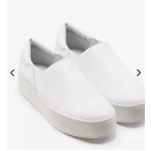 Vince Leather Warren Platform Sneakers