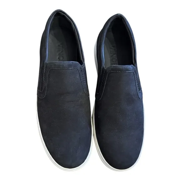 Vince Men's Fairfax-b Sneaker in Navy Suede NWOB