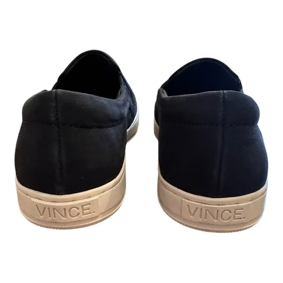 Vince Men's Fairfax-b Sneaker in Navy Suede NWOB