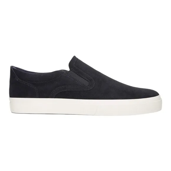 Vince Men's Fairfax-b Sneaker in Navy Suede NWOB
