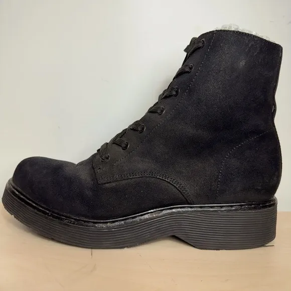 VINCE Monastir Leather Combat Boots