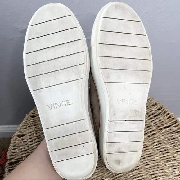 VINCE Newlyn Napa Leather High Top Sneakers