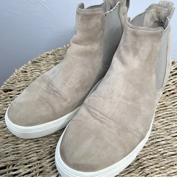 VINCE Newlyn Napa Leather High Top Sneakers