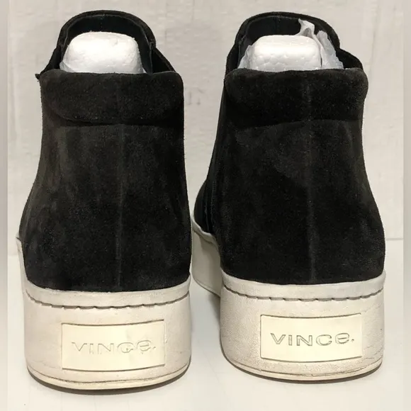 Vince Suede High Top Sneakers