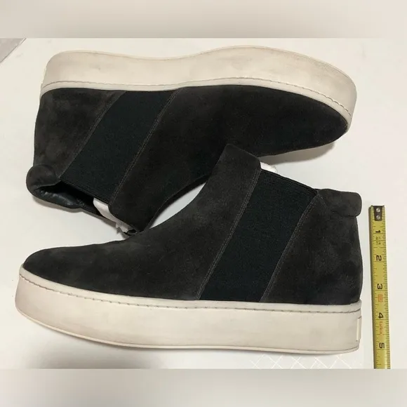Vince Suede High Top Sneakers