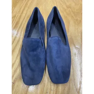 Vince Vero Cudio Loafers Women 8.5 Black Suede Slip-On Low Top Comfort Shoes S65