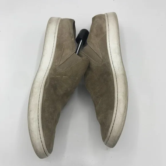 VINCE Verrell Slip On Suede Backless Sneakers