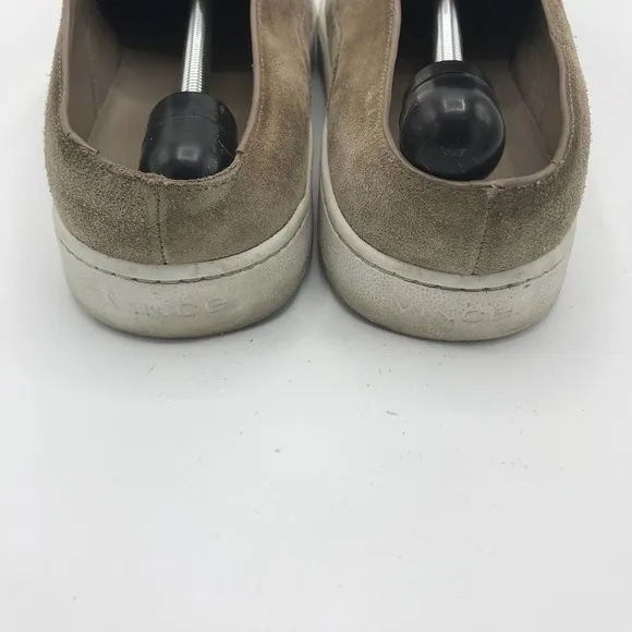 VINCE Verrell Slip On Suede Backless Sneakers