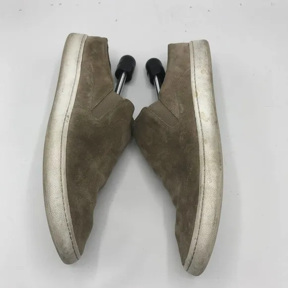 VINCE Verrell Slip On Suede Backless Sneakers