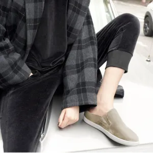 VINCE Verrell Slip On Suede Backless Sneakers