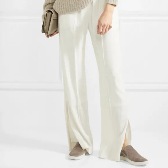 VINCE Verrell Slip On Suede Backless Sneakers