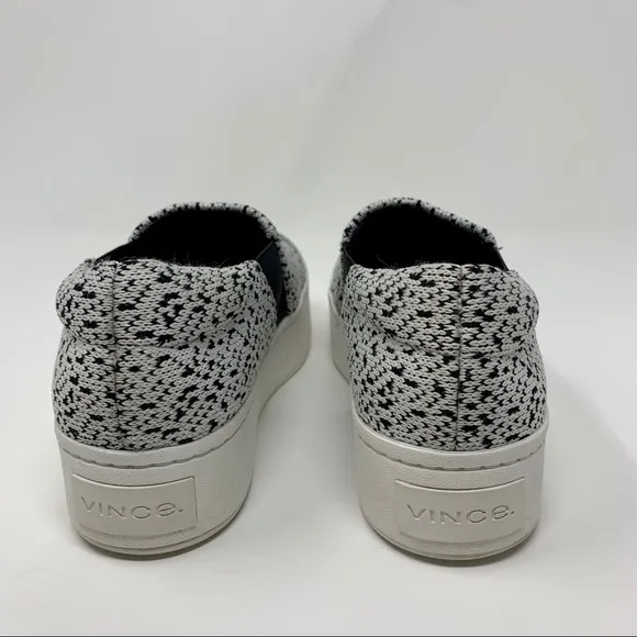 VINCE Warren Knit Slip On Sneakers Shoes Women