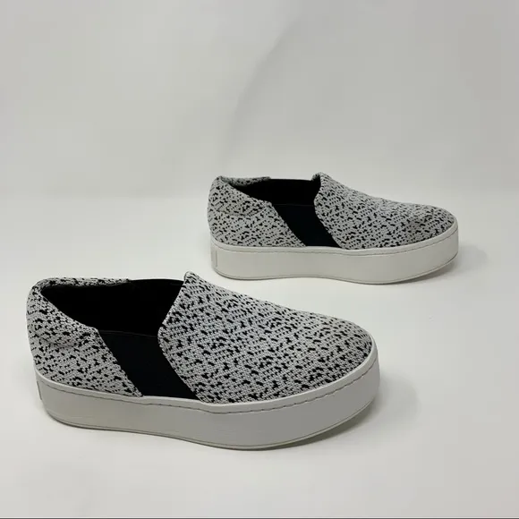 VINCE Warren Knit Slip On Sneakers Shoes Women