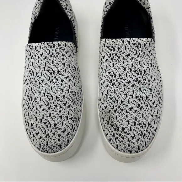 VINCE Warren Knit Slip On Sneakers Shoes Women