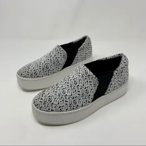 VINCE Warren Knit Slip On Sneakers Shoes Women