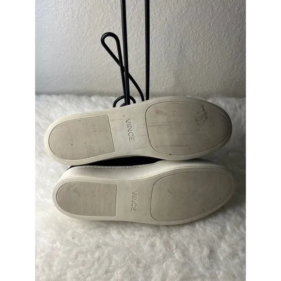 Vince Warren Slip on Platform Sneakers Textile upper Women Size 9.5