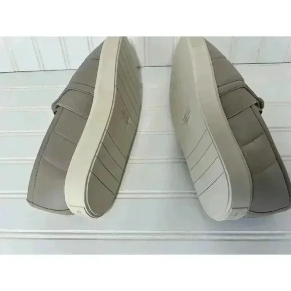 VINCE. Womens Blair Platform Slip On Leather Athletic Sneakers 9M Quilted NEW