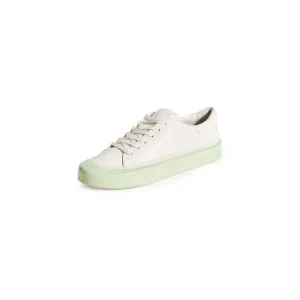 VINCE WOMEN'S GABI DIPPED SNEAKERS, DEW GREEN, 8 MEDIUM US