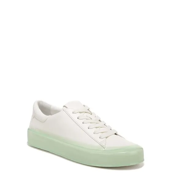 VINCE WOMEN'S GABI DIPPED SNEAKERS, DEW GREEN, 8 MEDIUM US