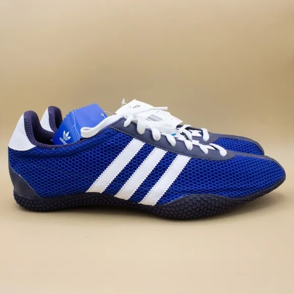Vintage Adidas Titan Air Mesh Blue Shoes 519774 Men's Size 13
